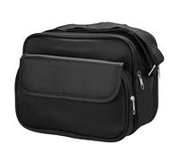 Juinrinet à outils Fibre Optique Noir 23 x 16 x 19 cm, Compact et Léger | Contenu inclus: 1 x sac à outils fibre optique noir, tissu robuste, prêt à protéger coupe-fibre et outils pour l'atelier