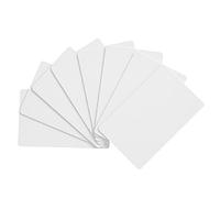 Juinrinet Cartes RFID 13,56 MHz Proximité S50 MF1S50 100 Pièces Pour Accès | Ensemble de 100 cartes RFID 13,56 MHz Proximité MF1S50, format PVC blanc 85,5 x 54 x 0,84 mm, ISO14443A, prêt à l'emploi.