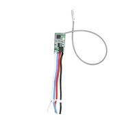 Juinrinet Module Récepteur d'Interrupteur Sans 433 MHz 1 Canal -20 à 80 | Parfait pour armoires et vitrines, contrôle sans sur 433 MHz, sortie DC 3.6-24V, 2 A, mode apprentissage