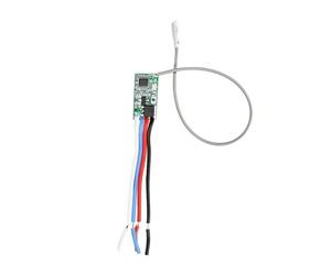 Juinrinet Module Récepteur d'Interrupteur Sans 433 MHz 1 Canal -20 à 80 | Parfait pour armoires et vitrines, contrôle sans sur 433 MHz, sortie DC 3.6-24V, 2 A, mode apprentissage