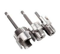 Juinrinet Pipe Threading Tool for PVC - Internal & External, 1/2-1 in 3Step | Precise Threading: Clean clockwise cuts restore damaged threads for leak-free pipe connections, reducing maintenance time.