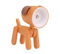 Juinrinet Veilleuse Orientation réglable LED Orange | Tête et pieds réglables pour orientation personnalisée; stable sur quatre pieds; lumière dirigée selon vos besoins.