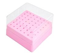 Jukeoiu Boîte De Fraises À Ongles | Organisateur à 49 Emplacements Gain de Place - Organisateur d'Outils de Nailiste - Usage Professionnel ou Domestique, Salon & Maison, Idée Cadeau Beauté