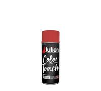 Julien – Bombe de peinture Color Touch Aérosol 400 ml Brillant Rouge Feu (RAL 3000)