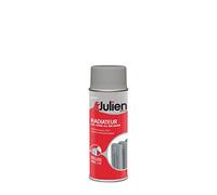 Julien Peinture Aérosol pour Radiateur en Phase Aqueuse - Titanium Satin - 400ml