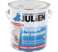 Peinture anti humidité assèche bloque l'humidité salpêtre des cloisons 2.5L Hydropro JULIEN