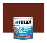 Julien Peinture Anti-Humidité et Étanchéité Toitures Mat Brun Rouge 2,5 L