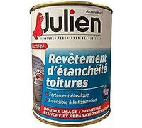 Julien Peinture Anti-Humidité et Étanchéité Toitures Mat Gris Ardoise 2,5 L