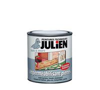 Julien Peinture Imperméabilisante pour Pierres - Pour sols et murs poreux - Satin Incolore 0,5L