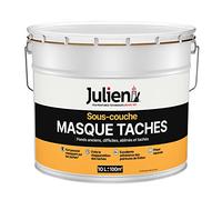 Julien Peinture Sous-Couche Masque-Taches Multi-Supports - Isole les Taches sur Murs et Plafonds - Blanc Mat 10L