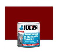 JULIEN Revêtement d'étanchéité toitures Rouge Brique Mat 2,5 L