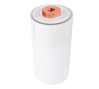 Julihai Humidificateur coloré, Petit Humidificateur de Bureau à Brume Fraîche Silencieuse de Grande capacité de 300 Ml avec Lumière à 7 Couleurs, pour la Maison de Bureau de Voiture de (WHITE)