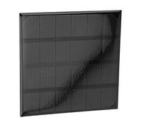 Julihai Panneau Solaire Mini 2W 6V Monocristallin pour Chargeur DIY | Taux de Conversion élevé, Conception Légère et Portable, pour Jouets Solaires, Lampes de Jardin, Affichages, Projets