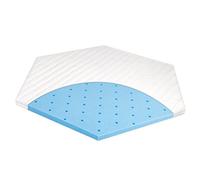 Julius Zöllner 7130600000 Activity Premium Matelas de parc carré Blanc 97 x 112 cm
