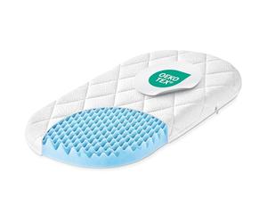 Julius Zöllner Matelas de Berceau Arrondi - Dr. Lübbe Air Plus - 82x47x5 cm