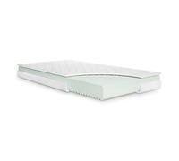 Julius Zöllner Matelas pour Adolescent Soft Junior, Mousse Confortable de qualité supérieure avec Profil ondulé, certifié Oeko-Tex Standard 100, fabriqué en Allemagne, Dimensions 140 x 200 cm