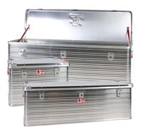 Jumbo ALU91 Boîte de transport, en aluminium, 91 l, 782 x 350 x 379 mm (L x l x H)