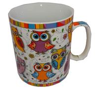 Jumbo Tasse en porcelaine Motif chouette 0,75 l