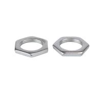 JUMELA Micro Contre-écrou en Acier au Carbone, Écrou Mince Hexagonal à Dent Fine Ultra-Mince M6-M30 Gb808 (Taille : M27-1.5-4mm, 5 Pièces)