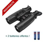 Jumelles thermiques HIKMICRO HABROK 4K HH35L 2.0 - Jumelles tout en un + 2 batteries offertes !