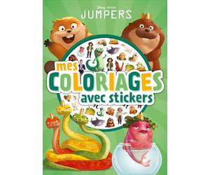 JUMPERS - Mes Coloriages avec stickers - Disney Pixar
