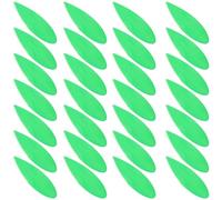 JUMPLAWN 50 Pièces Gadget pour Peler Kiwis et Poignée Confortable en Pp Vert, Outil Cuisine pour Usage en Intérieur et Extérieur