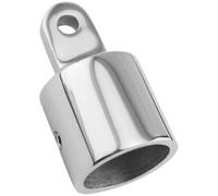 JUMPLAWN Capot de Bimini en Acier Inoxydable 25mm pour Parasol Bateau, Accessoires de Bimini Marin Faciles à Assembler sans Soudure, pour Yacht et Kayak Argenté