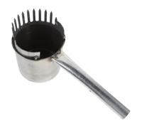 JUMPLAWN Fruit Picker Basket with Stainless Steel Handle Multipurpose Handheld Tree Harvesting Tool for Blueberry Jujube Lightweight and Easy to Use for Orchard and Garden