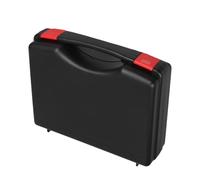 JUMPLAWN Mini Boîte à Outils Portable en Plastique avec Poignée Ergonomique | Fermeture Sécurisée, Couvercle Transparent, Connecteurs Électriques, Rangement Organisé pour Outils Manuels, Atelier