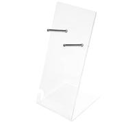JUMPLAWN Présentoir Simple et Pratique en Acrylique et Métal pour Sèche-Cheveux Rangement Mural Économiseur D'espace et Organisation pour Salle de Bain