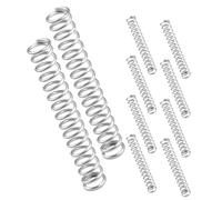 JUMPLAWN Ressorts de Compression Ressorts Hélicoïdaux 0,8x6 Mm en Acier Inoxydable Lot de 10 pour Outils Cuisine et Casse-noix