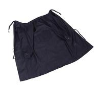 JUMPLAWN Tablier de Travail en Denim Épaissi à Manches Longues avec Poches, Design Réversible, Grosse Taille, Résistant aux Salissures, Cuisine à Domicile