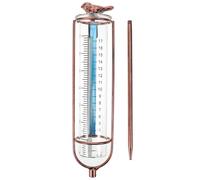 JUMPLAWN Tube de Remplacement en Verre Gradué de Jardin Extérieur pour | Mesure Précise et Facile, Usage Patio et Jardin, Finition Élégante, Structure en Fer, Décor Extérieur