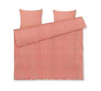 Juna Ensemble de lit Bæk&Bølge 220x220 cm Rouge-jaune