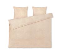 Juna Ensemble de lit Monochrome Lines 220x220 cm Ocre blanc