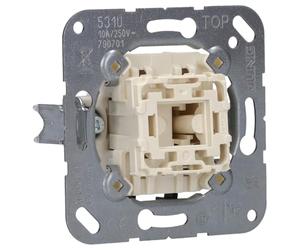 Jung 531U Mécanisme bouton poussoir 10 AX / 250 V ~ Simple fermeture