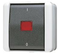 Jung 803 KOW Interrupteur électrique 3P noir (803KOW)