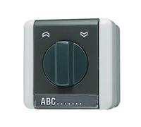 Jung 834.10 W Interrupteur électrique 1P noir