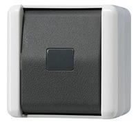 JUNG 834 W Interrupteur électrique Pushbutton switch Noir