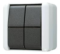 Jung 835 W Interrupteur électrique Key-operated switch noir
