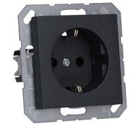 Jung A 1520 BFKI ANM Prise Schuko 16 A 250 V incassable avec Protection Tactile Série A Anthracite Mat