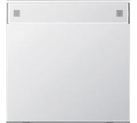 Jung AL 2990 NA Bascule avec porte-étiquette aluminium LS990