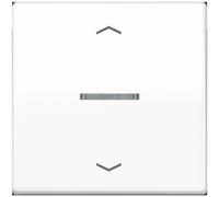 Jung BTA17101BFPWW JUNG HOME Bouton-poussoir simple avec symboles fléchés (BTA17101BFPWW)
