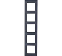 JUNG Cadre de finition A5585BFAL nombre d'unités 5 anthracite plastique mat
