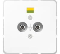 Jung CD 565-2 WW Weiß (CD565-2WW)
