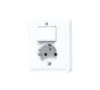 JUNG CD500 Interrupteur Prise Combiné Avec Contact De Terre - 5576EUWW