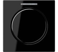 Jung Couvercle pour capteur rotatif A 1540 BF KO5 SW noir KNX ; Série A ; Série AS Couvercle pour interrupteur, bouton, variateur, store 4011377130395