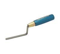 Jung Henkelmann 74900800 Truelle à joints (longueur 100 mm, acier 8 mm, truelle avec poignée en bois, travaux de jointoiement)