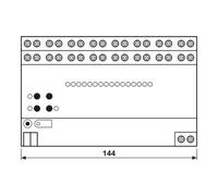 Jung Jung Actionneur de volet KNX REG Boîtier 8TE 2508 REGHE Quantité:1