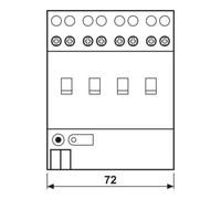 Jung Jung KNX Actionneur de commutation 4 canaux REG Boîtier 4TI 2304.16 REGHM Quantité:1